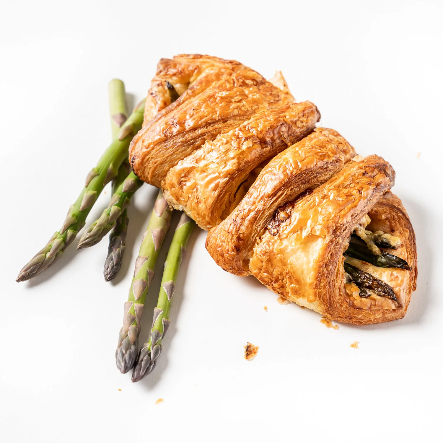 Bacon Aspargus Pastry